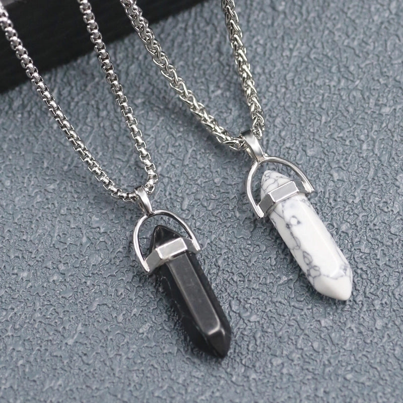 Hip-Hop Retro Color Block Alloy Plating Men's Pendant Necklace