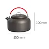 1.4L Outdoor Water Kettle Teapot Coffee Pot for Picnic Camping Hiking Travel