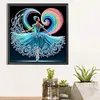 Jupe de danse fille-sp&eacute;cial en forme de peinture de diamant-30 * 30cm