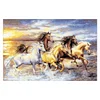 Horse-11CT Stamped Cross Stitch Kit(60*45cm)