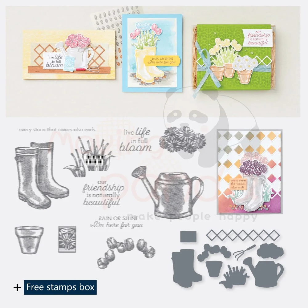 2022 New Metal Cutting Dies And Stamps Clear Silicone Stamps For Scrapbooking DIY Paper Photo Cards Cutting Dies Craft Cuts