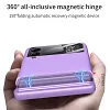 2022 Magnetic All-included Shockproof Plastic Hard Cover For Samsung Galaxy Z Flip 3 5G
