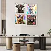 4pcs Diamond Painting -DIY Round Drill Animal