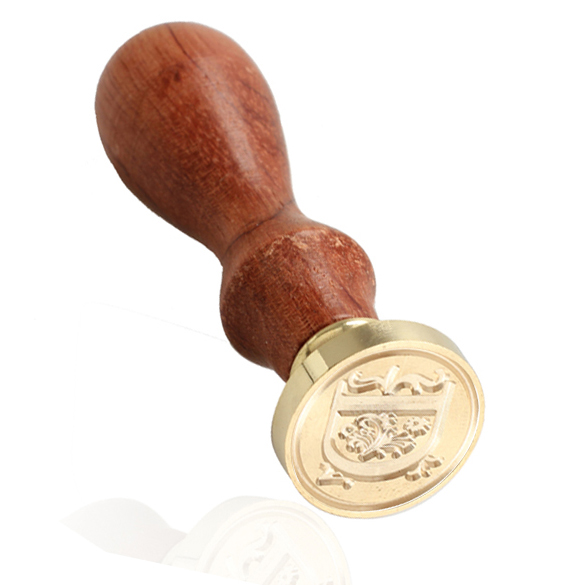 

Alphabet Letter D Retro Wood Sealing Wax - Wax Seal Stamp, 501 Original