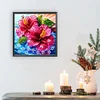 Hibiscus-Crystal Rhinestone Diamond Painting