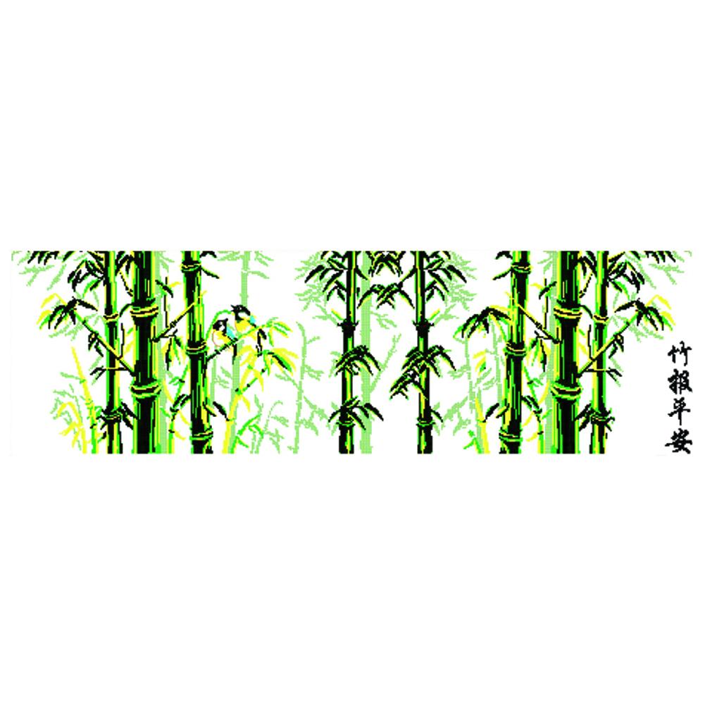 

Zhubao Safe Panorama - 14CT Stamped Cross Stitch - 94*33cm (Big Size), 501 Original