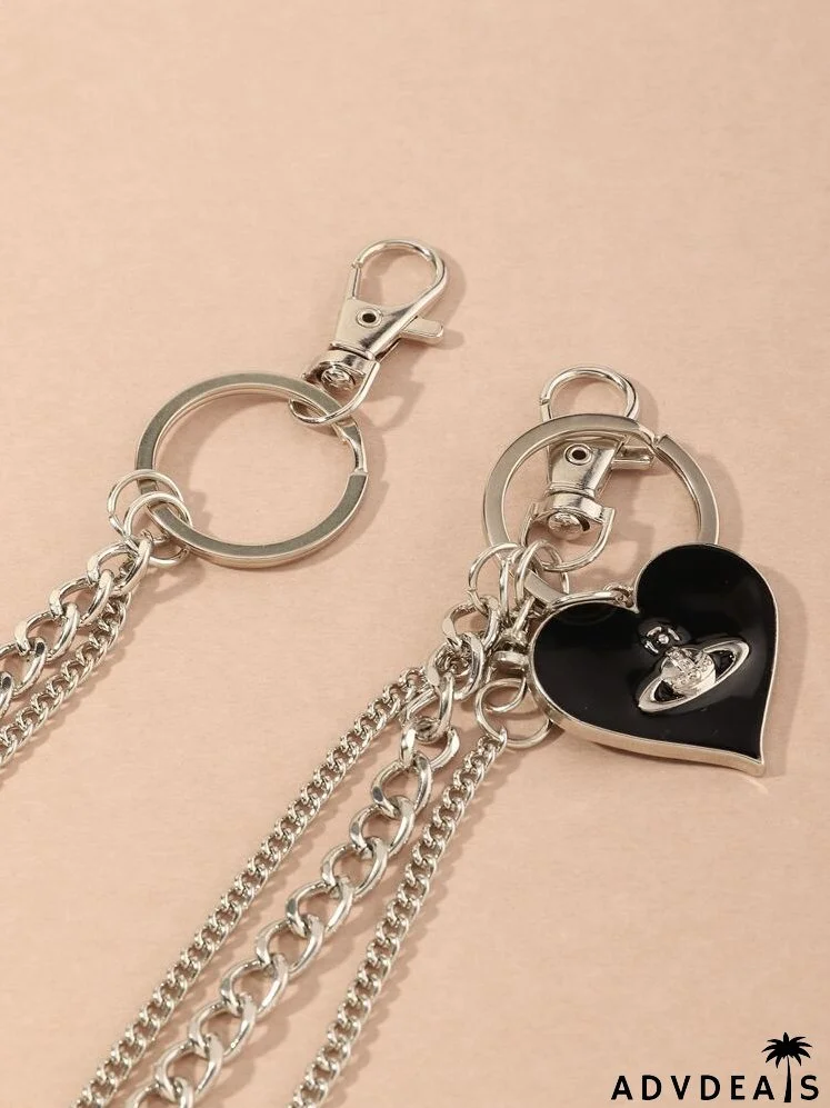 Heart Charm Pant Chain