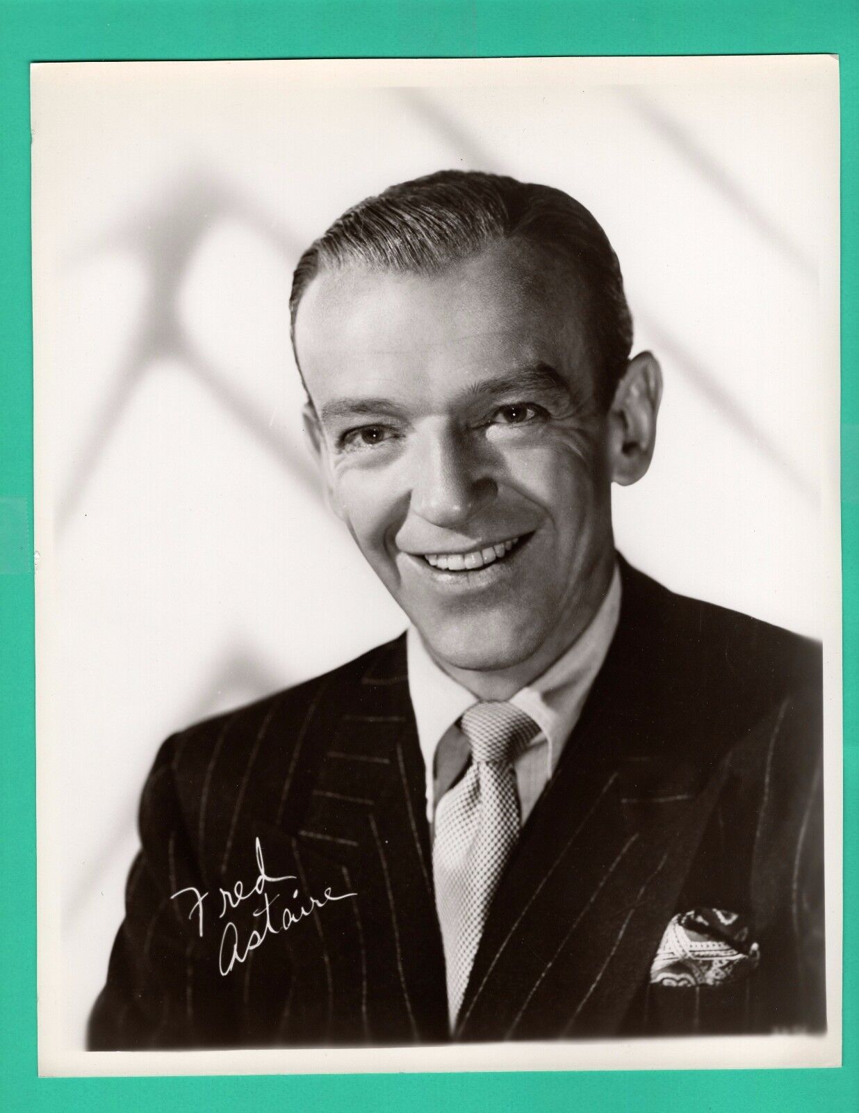 FRED ASTAIRE Movie Star Actor Singer Dancer Promo 1940's Photo Poster painting 8x10