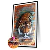 Diamond Painting-DIY Full Round Drill Tiger(70*40CM)