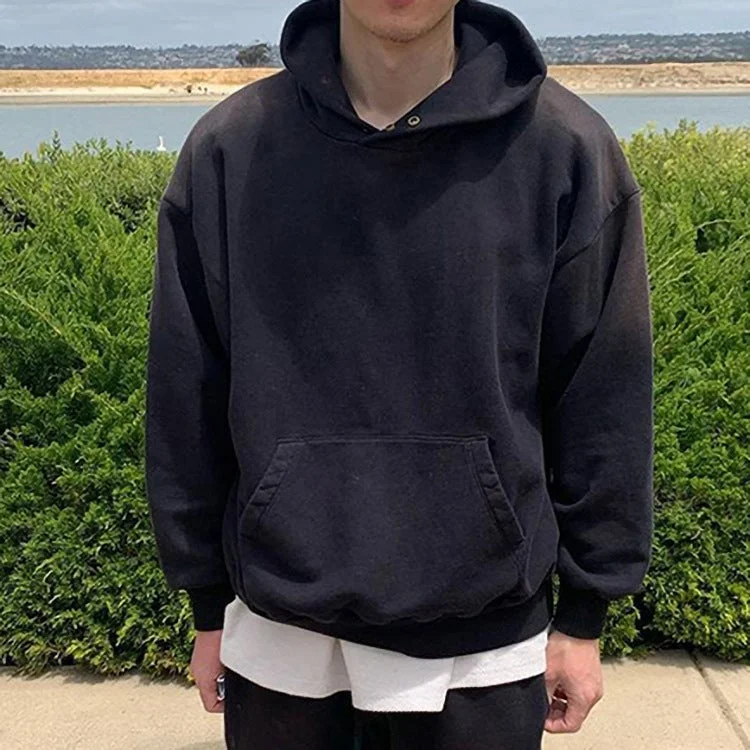 Fog Fear of God Essentials Hoodie Loose Couple Velvet Padded Hooded Sweatshirt
