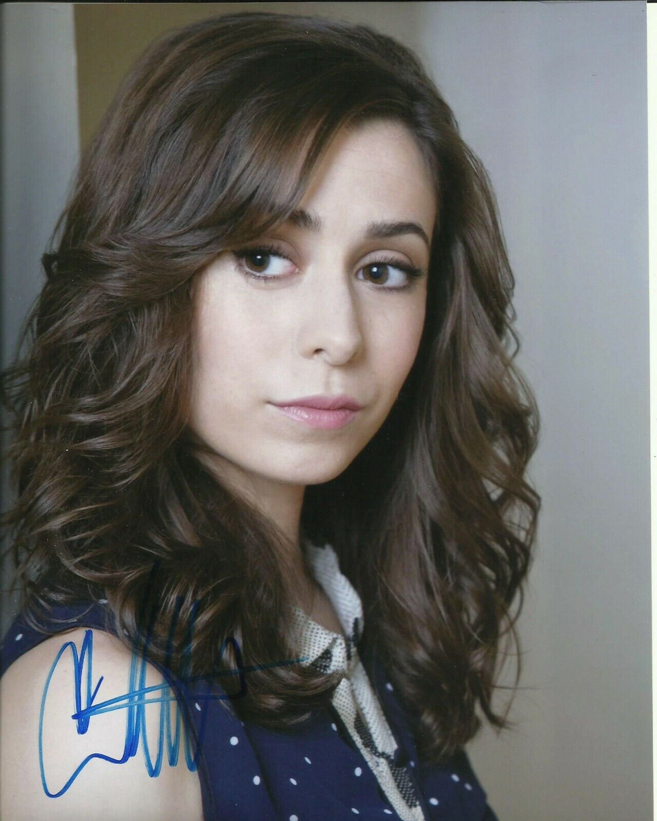 CRISTIN MILIOTI SIGNED SEXY Photo Poster painting UACC REG 242 FILM AUTOGRAPHS (2)