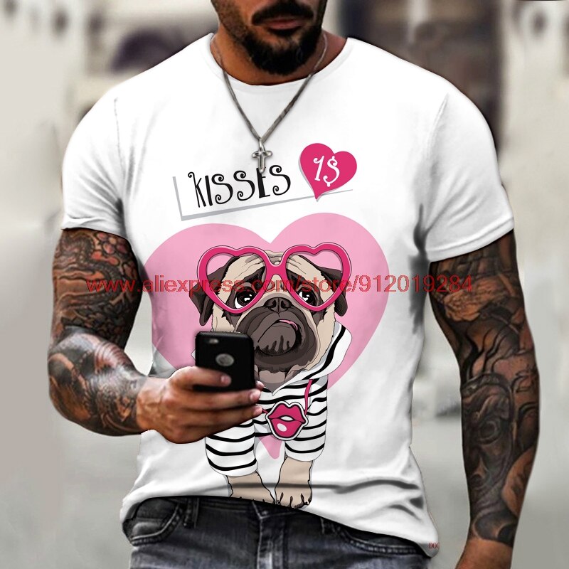

Dog Paw - 3D Printed Men T Shirt, Xl, 501 Original