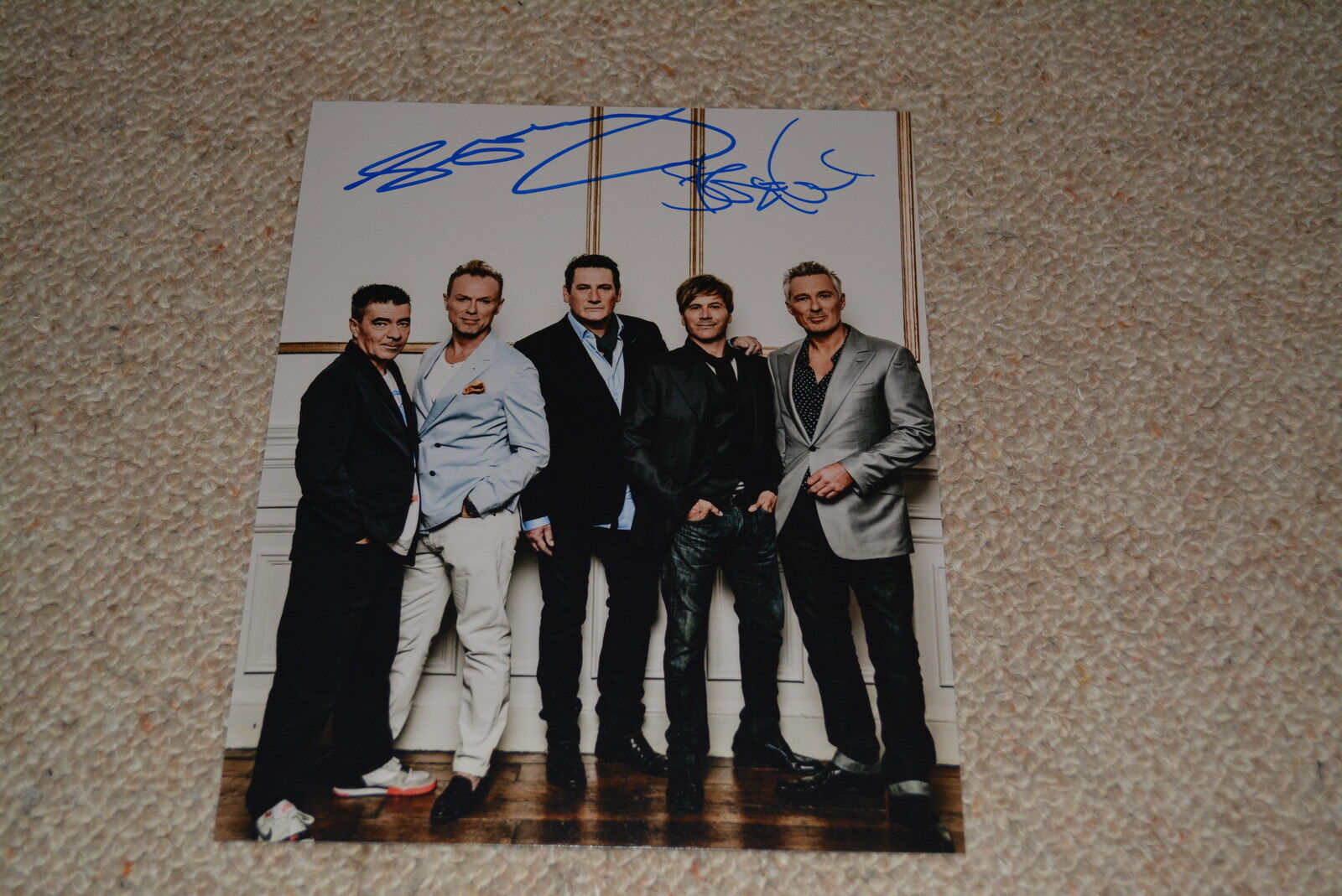 TONY HADLEY & STEVE signed autograph In Person 8x10 (20x25 cm) SPANDAU BALLET