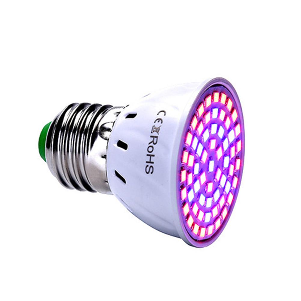 

Full Spectrum Phyto Lamp E27 Plant Lamp Grow Light for Greenhouse (60 LED, 501 Original