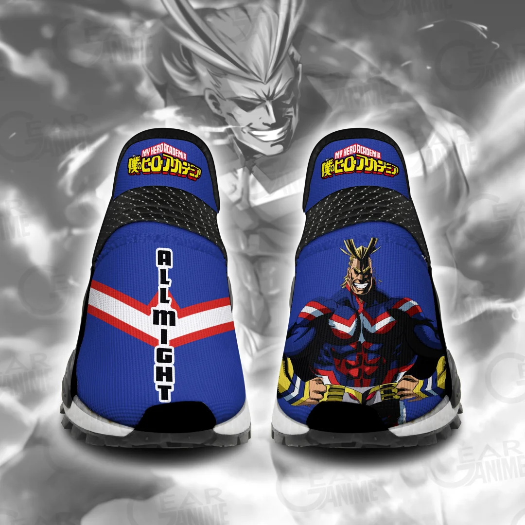 Kingofallstore - All Might NMD Shoes My Hero Academia Custom NMD Shoes