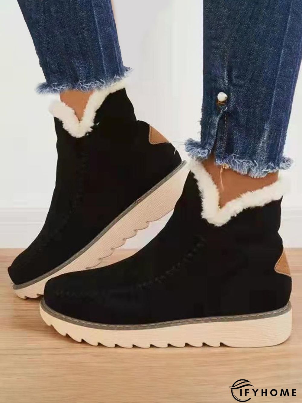 Warm Plush Lightweight Booties | IFYHOME