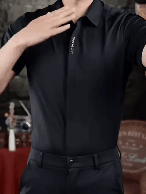 Ice Silk Schnell trocknendes Business-Hemd für Herren