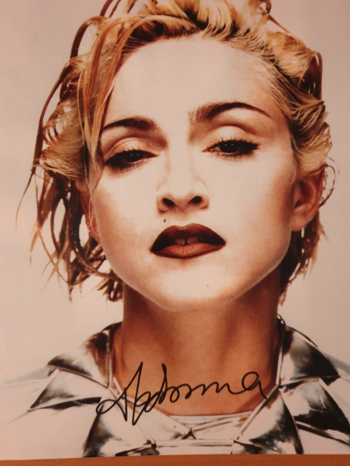 MADONNA 10 X 8 hand signed Photo Poster painting
