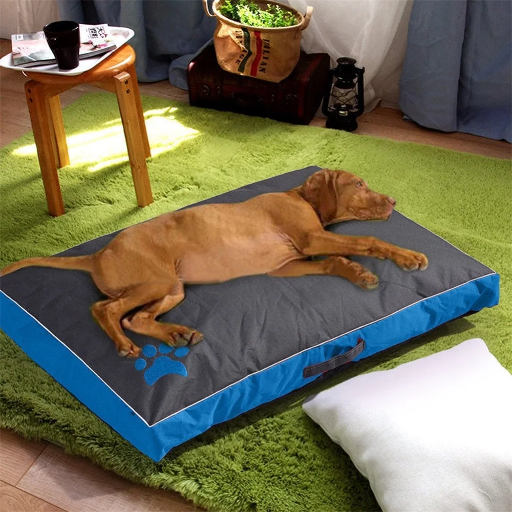 Large Dog Bed, Double Sided Waterproof Pet Bed