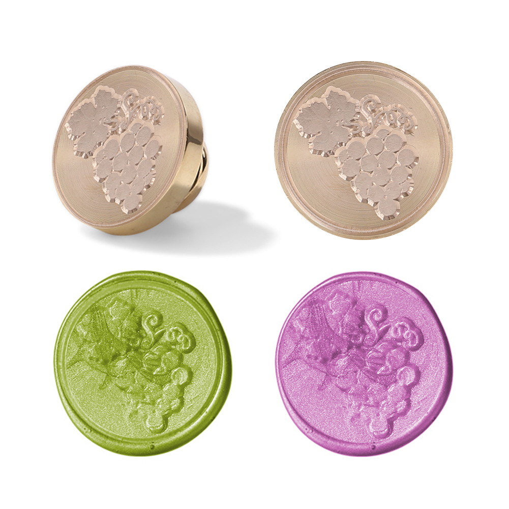 

25MM Vegetable Sealing Wax Stamp Head, 501 Original