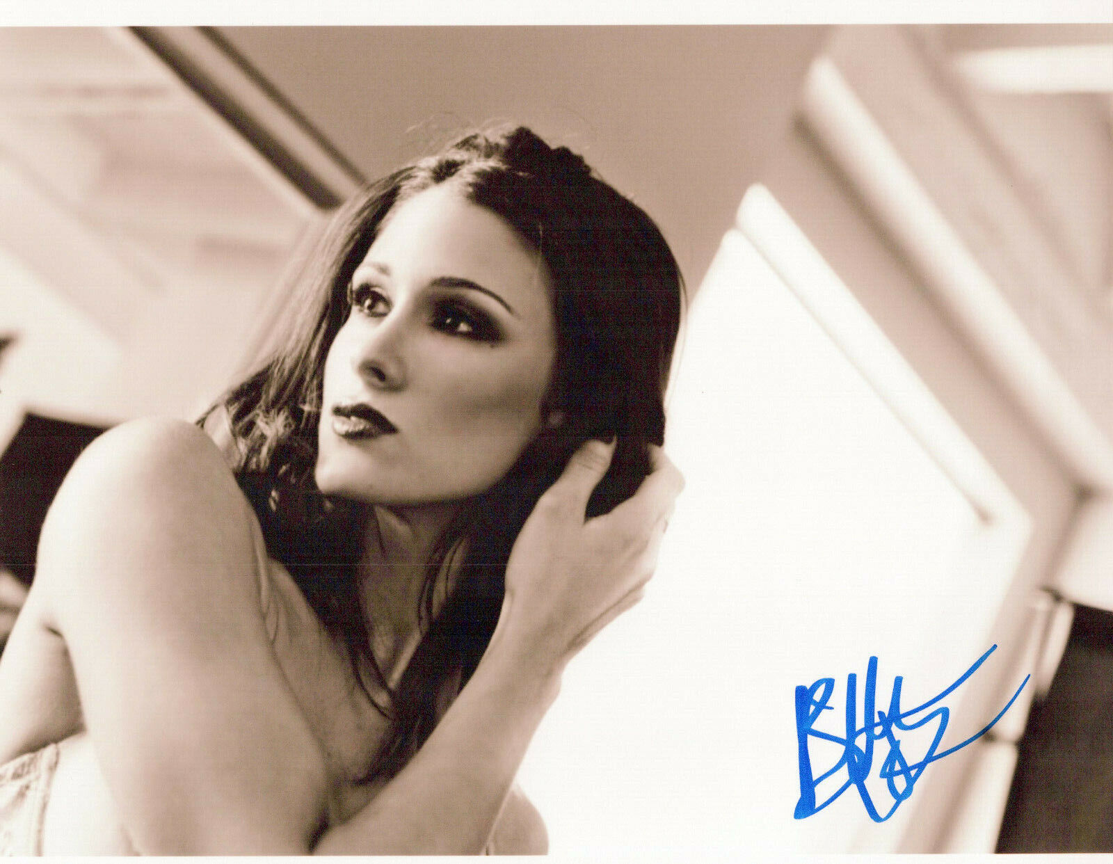 Brittany Furlan glamour shot autographed Photo Poster painting signed 8x10 #6 Instagram comedian