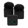 3pcs Dustproof Silicone Protective Case for RODE Wireless Go II Microphone