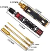 12 in 1 Hex Screw Driver Set Hexagon Screwdriver Wrench Tool Kit 1.5mm 2.0mm 2.5mm for Multi-Axis FPV Racing Drone RC Quadcopter Car (12 in 1 Red)