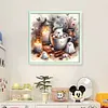 Halloween Ghost Candles - 11CT Counted Cross Stitch - 40*40cm - Halloween
