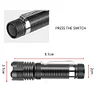 XHP50 Portable LED Telescopic Zoom Flashlight Waterproof Powerful Torch