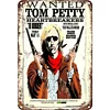 Tom Petty - Panneaux en &eacute;tain m&eacute;tallique(20*30cm/30*40cm) - Musique