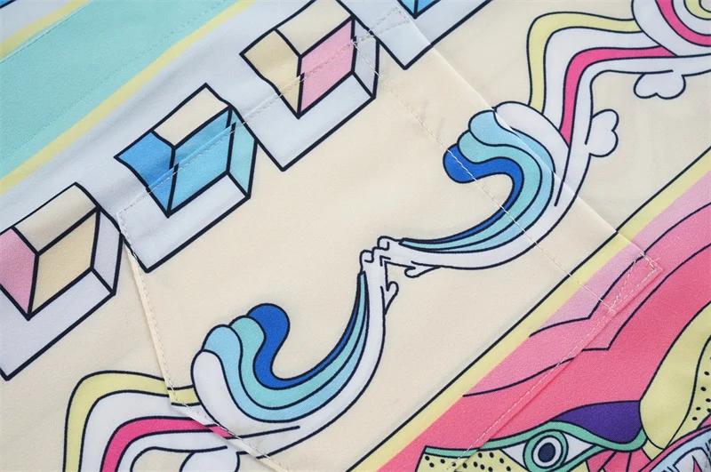 Casablanca 2023 new silk long-sleeved shirt