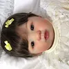 New 20'' Adorable Caucasian Girl Baby Doll Agula Reborn Cloth Body Baby Doll - RBBI-Myrebornbabydoll&reg; Myrebornbabydoll&reg;