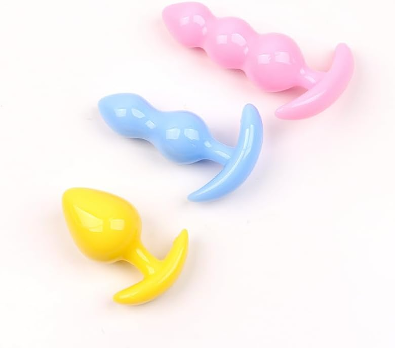 Butt Anal Plug Anus Trainer for Comfortable Long-Term Wear, Soft Silicone