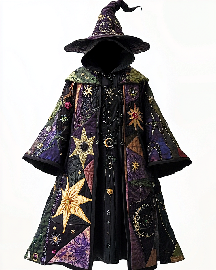 The moon and The stars long wizard cape 2fae