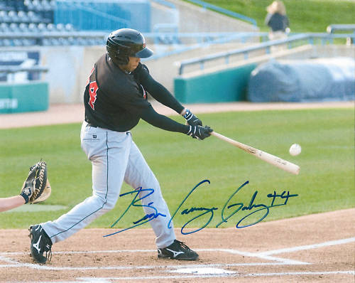 Brian Cavazos-Galvez signed Photo Poster painting Great Lakes Dodgers