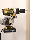 24 in 1 Cordless Drill Set 21V Brushless Electric Drill with Drill Bits