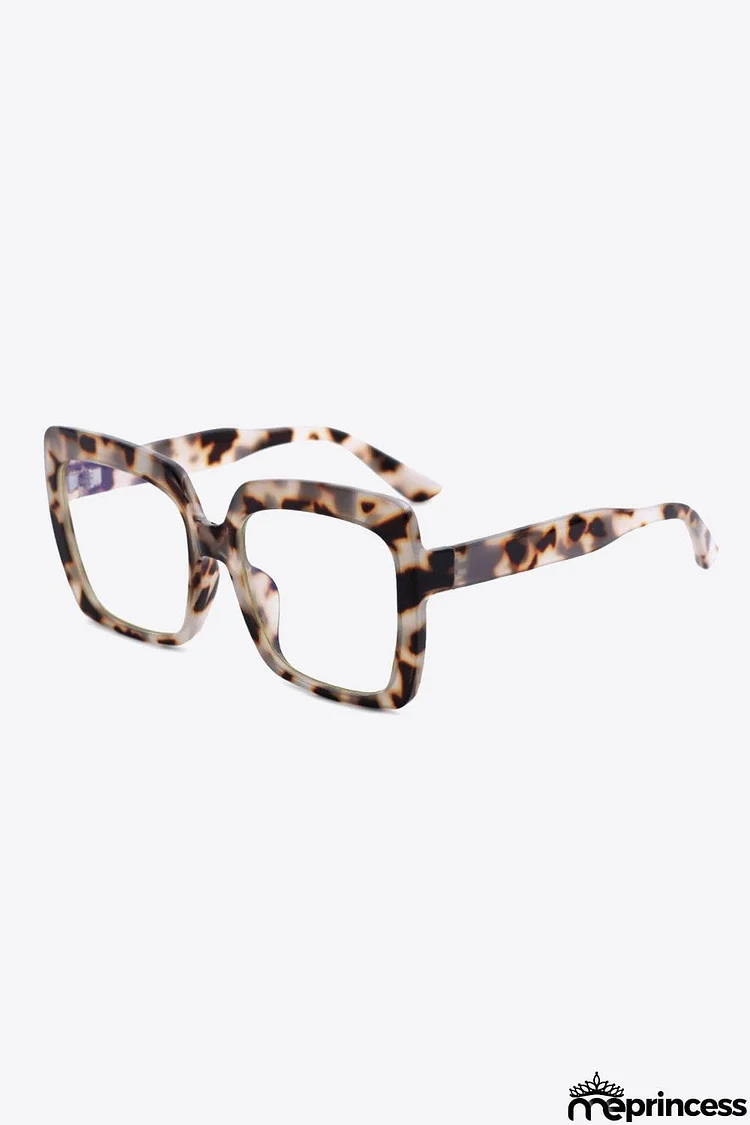 Tortoiseshell Full Rim Square Sunglasses