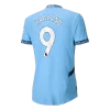 HAALAND #9 Manchester City Home Authentic Soccer Jersey 2024/25
