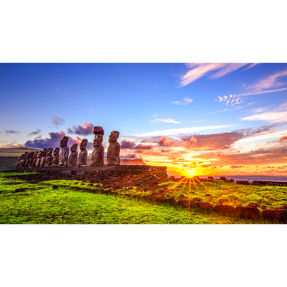 

Easter Island Family - 1000 Pieces Jigsaw Puzzle, 501 Original