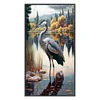 (US Local)Crane-11CT Stamped Cross Stitch Kit(40x70cm)