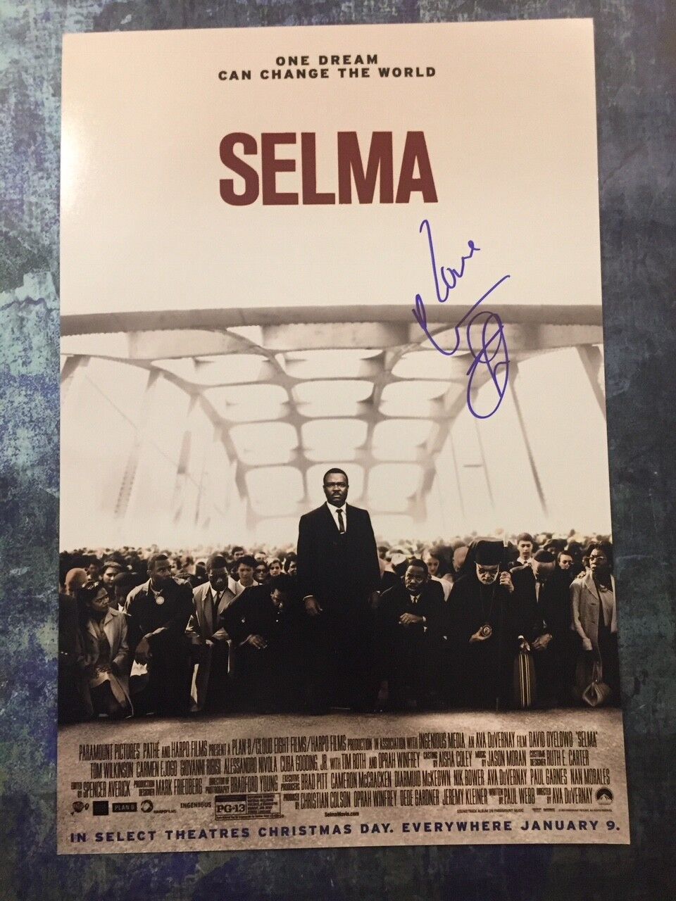 GFA Selma Movie Poster * COMMON * Signed Autographed 12x18 Photo Poster painting C2 COA