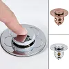 Bouchon universel de fuite de t&ecirc;te d'eau de lavabo
