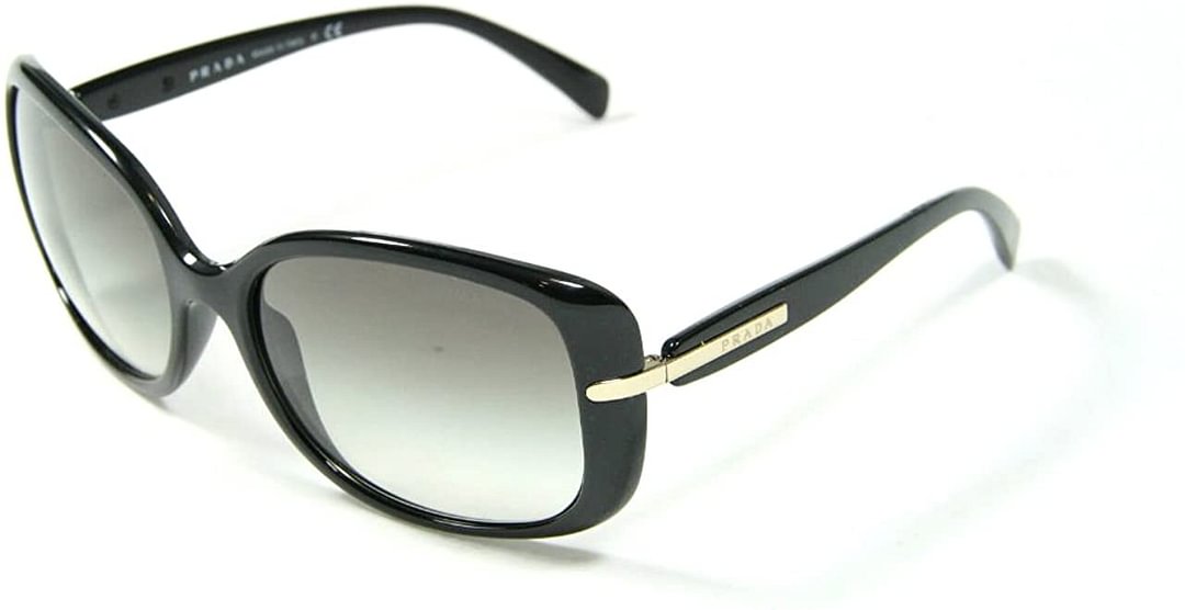 Prada Sunglasses - Frame: Black Lens: Gray Gradient