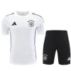 Germany 25-26 Short-sleeve Tracksuit White Chandal  