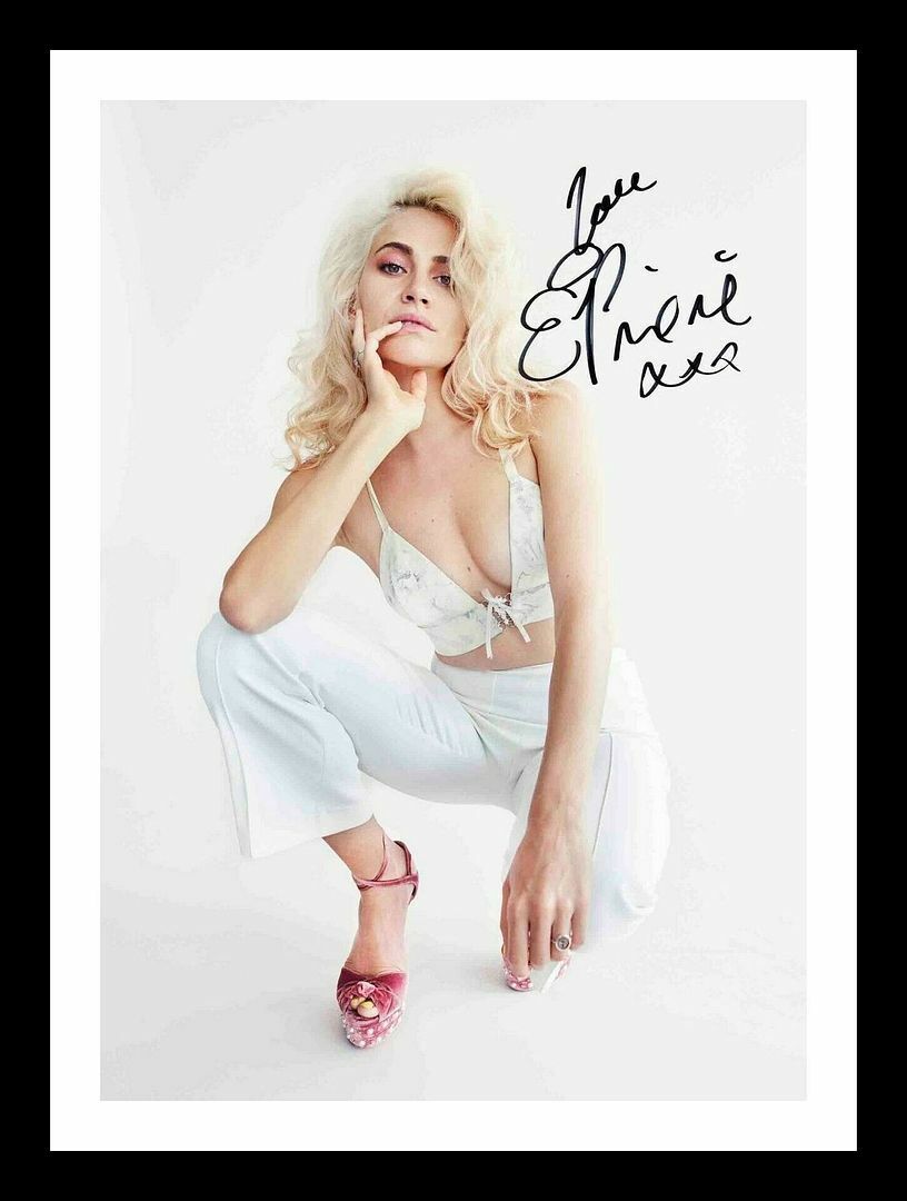 Pixie Lott Autograph Signed & Framed Photo Poster painting 8