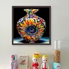 Abstract Art Vase - 11CT Stamped Cross Stitch 50*50cm