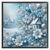 Winter Scenery-11CT Stamped Cross Stitch 40*40cm/15.75*15.75in tapestrymarket
