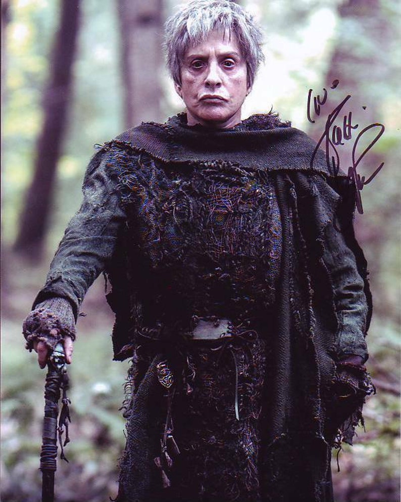 Patti lupone signed autographed penny dreadful joan clayton Photo Poster painting