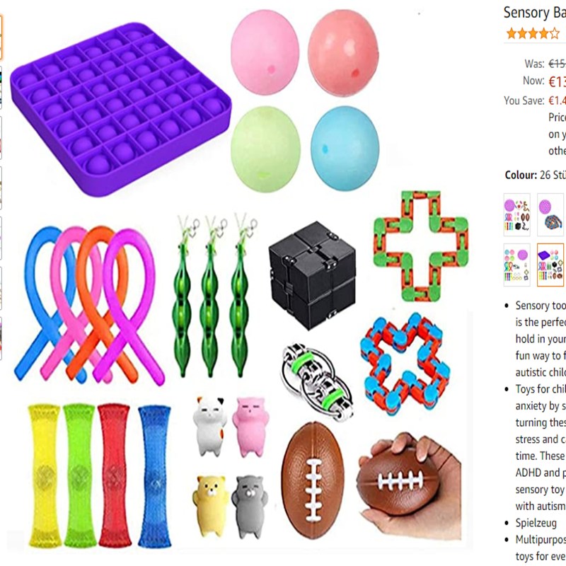 

28pcs Sensory Fidget Toys Set, 501 Original