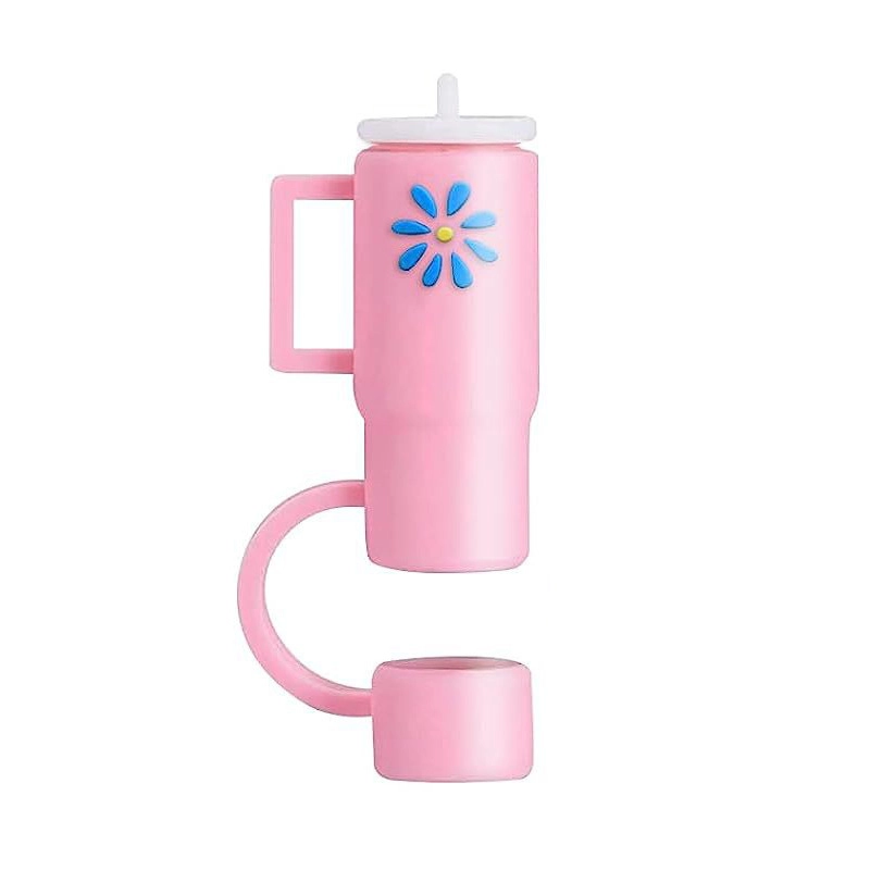 10mm Glass Straw Cap Dust Cover Stainless Steel Straw Dust Cover Dust Plug 10mm Large Diameter Milk Tea